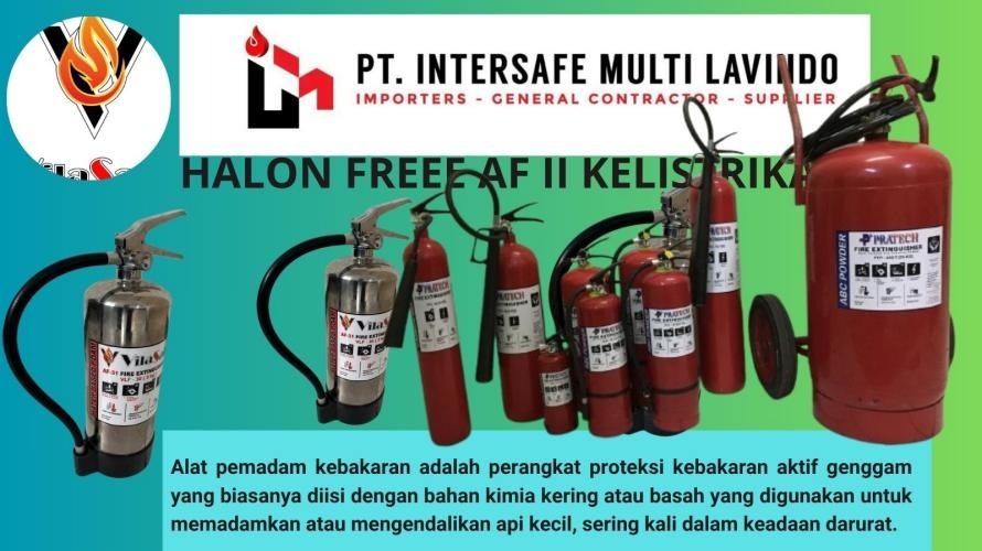 Harga Alat Pemadam Api Clean Agent Halon Free AF 11