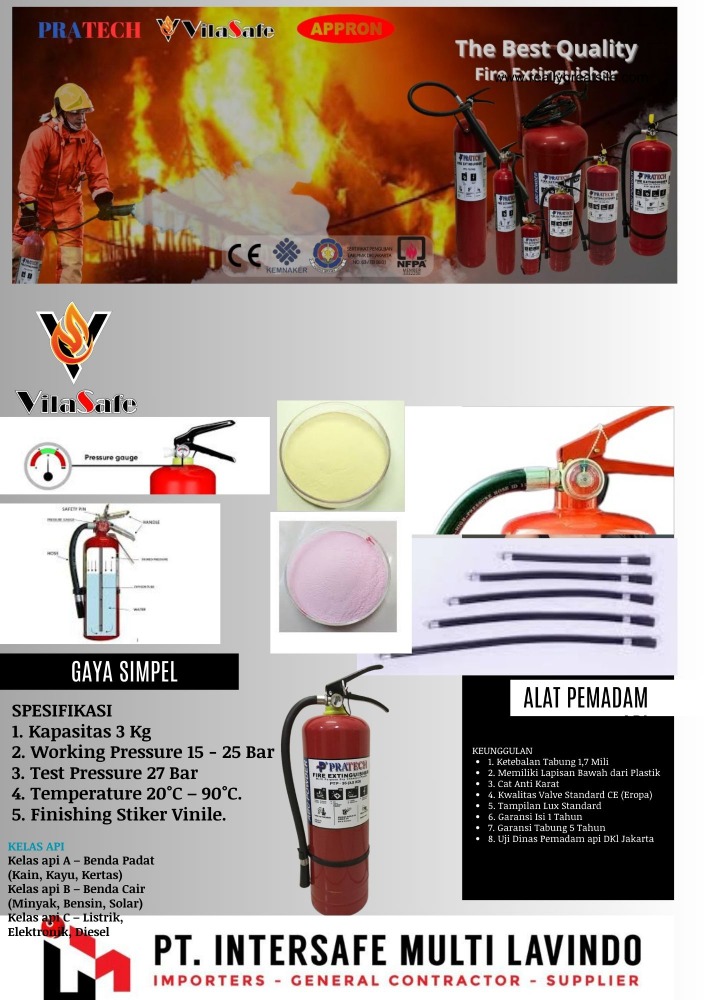 Harga Refill Alat Pemadam Api Dry Chemical Powder