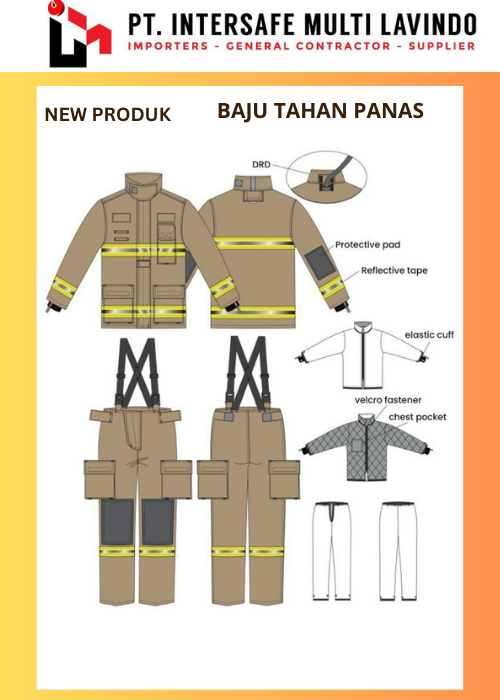 Baju Tahan Panas Nomex IIIA Dupont
