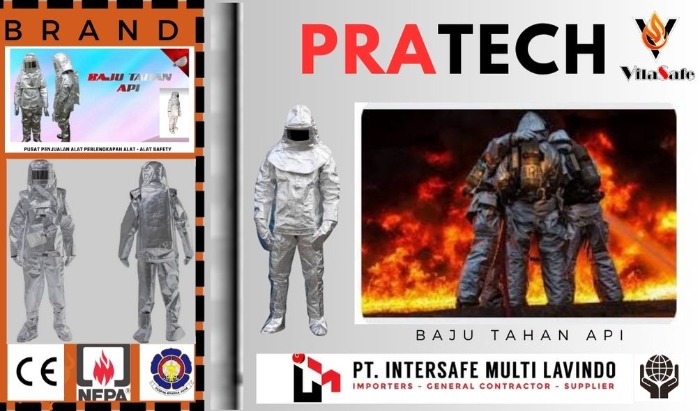 Baju Tahan Api Suhu Tinggi Terbaik