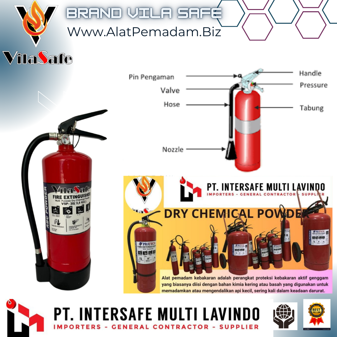 Harga Alat Pemadam Api Dry Chemical Powder 1- 9 kg